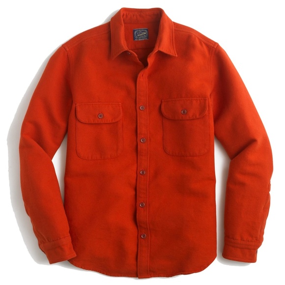 J. Crew | Shirts | Flannel Chamois Over 